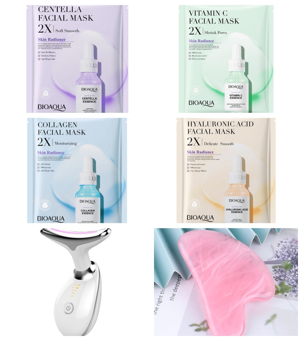 Home Use Face Neck Pattern Face Lifting Import Massage Instrument - Image 7