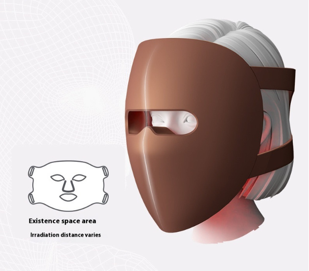 Rechargeable Color Light Led Skin Rejuvenation Beauty Mask - Image 3