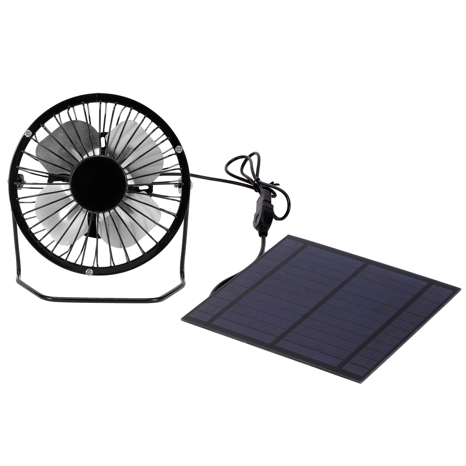 5W Mini Solar Panel With Portable Cooling Fan Photovoltaic Solar Panel Set For Greenhouse - Image 4