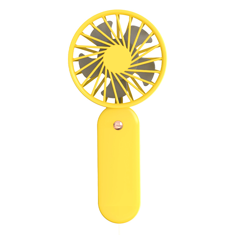 Simple Style New Mini Handheld Fan Portable Silent USB Charging Pocket Small Fan As a Gift - Image 4