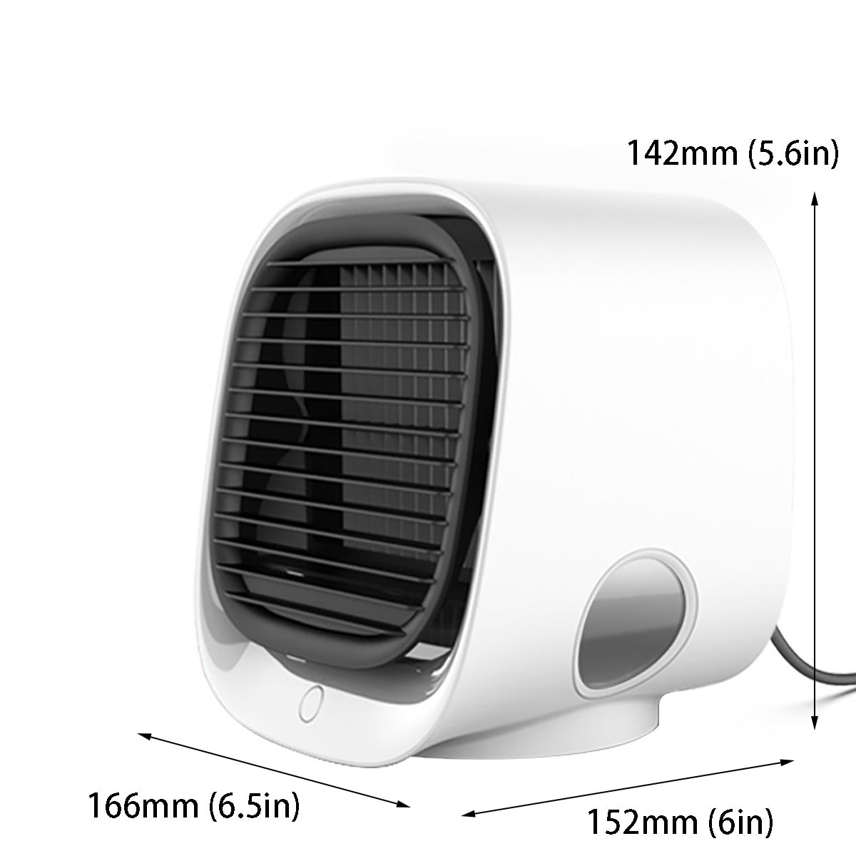 Mini Portable Air Conditioner Home Air Conditioning Humidifier Purifier USB Desktop Air Cooler Fan for Office Room - Image 6