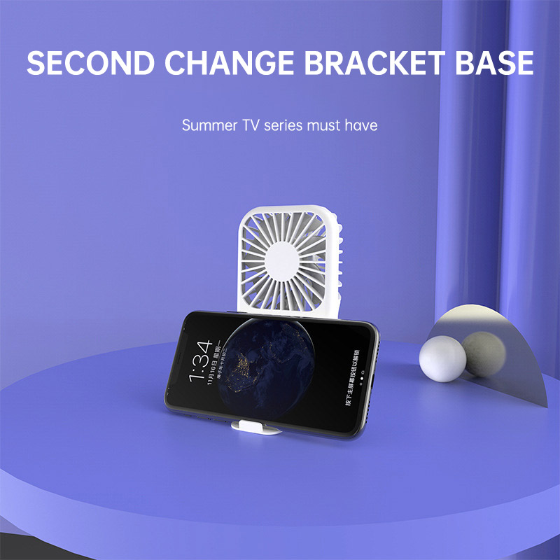New Handheld Small Fan Mini Portable Pocket Usb Charging Fan Dormitory Desktop Small Fan - Image 4
