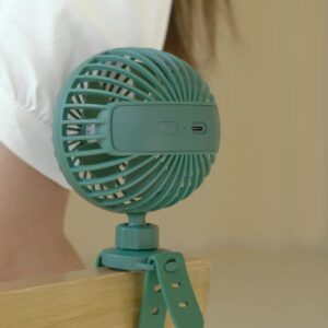 Stroller Fan Portable Small Children’s Fan Student Dormitory USB Wrist Fan