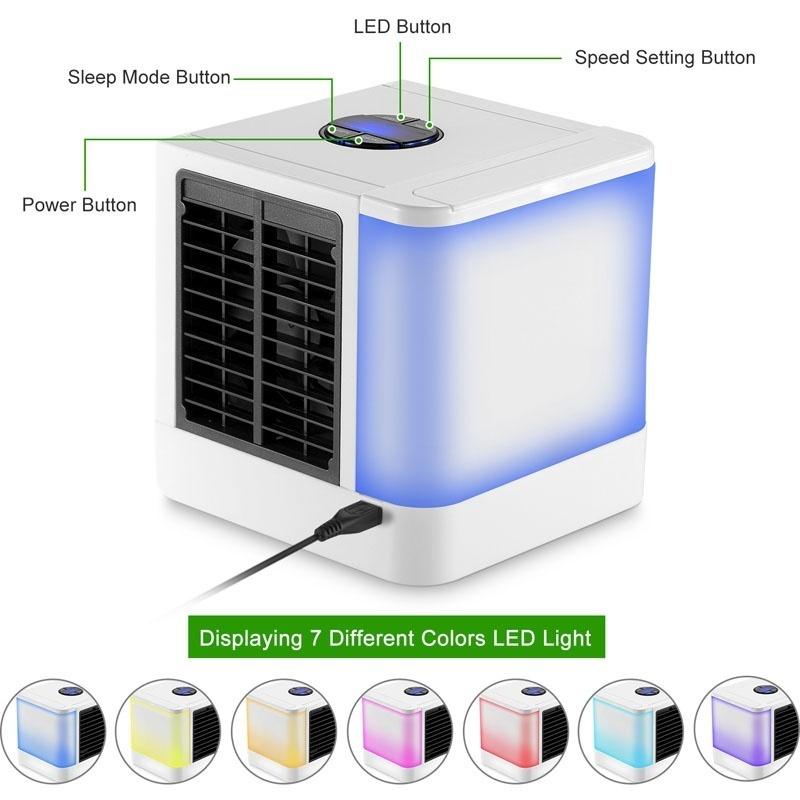 Portable Mini Air Conditioner Fan Personal Space Cooler The Quick Easy Way to Cool - Image 6