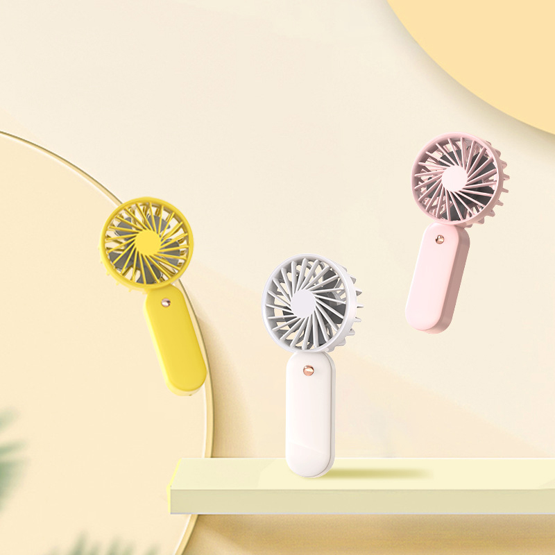 Simple Style New Mini Handheld Fan Portable Silent USB Charging Pocket Small Fan As a Gift - Image 3