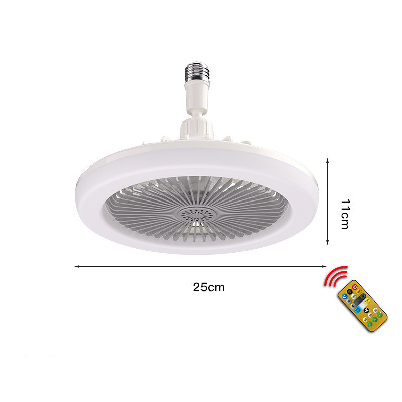 30W Ceiling Fan with Remote Control with Lighting Lamp E27 Converter Base with Aromatherapy for Bedroom Living Home - Image 9