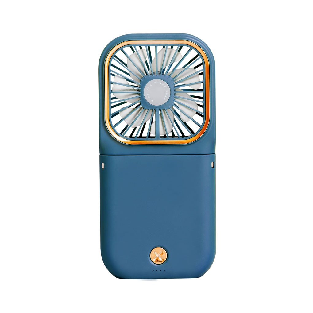 Mini Cooling Fan Foldable Neck Hanging Fan USB Adjustable Rechargeable Air Cooler Phone Holder 3 Gears Summer Cooling Fan - Image 9