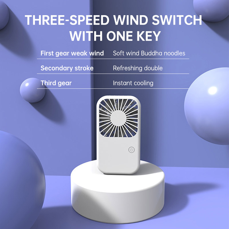 New Handheld Small Fan Mini Portable Pocket Usb Charging Fan Dormitory Desktop Small Fan - Image 2