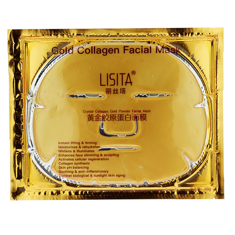 Crystal Gold Collagen Mask Brightening Skin - Image 2
