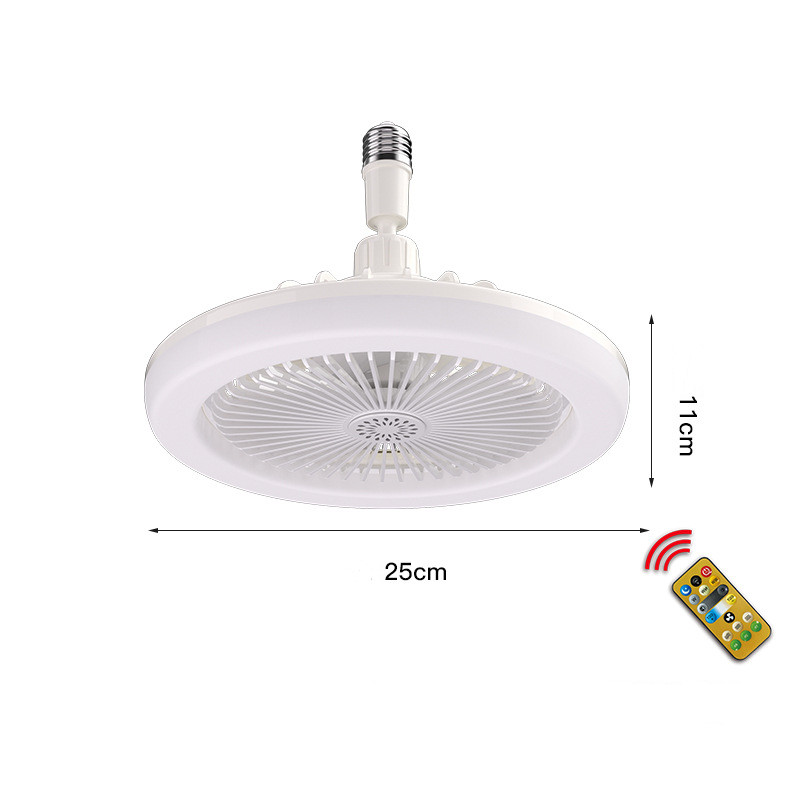 30W Ceiling Fan with Remote Control with Lighting Lamp E27 Converter Base with Aromatherapy for Bedroom Living Home - Image 10