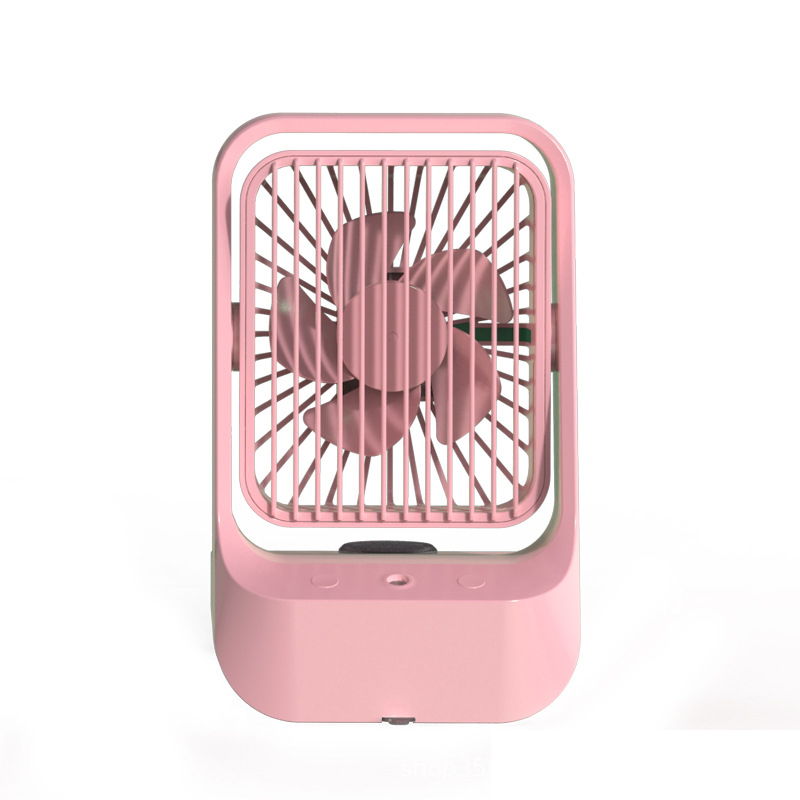 Creative New Good-Looking Good Quality USB Humidification Mini Fan Portable Mobile Humidifier Fan - Image 5