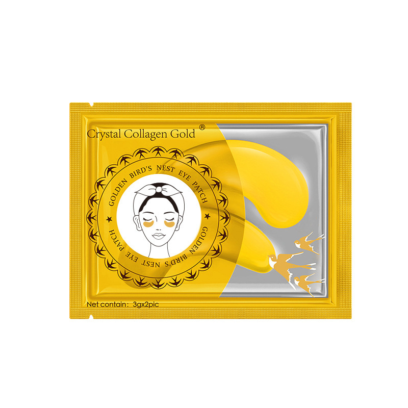 Crystal Collagen Gold Moisturizing And Firming Collagen Eye Mask Skin Care Product - Image 5