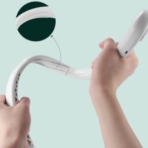 Oudoor Hot Sale Usb Charging Hanging Neck Small Fan Retro Mini Handheld Silent Lazy Sports Portable Electric Fan