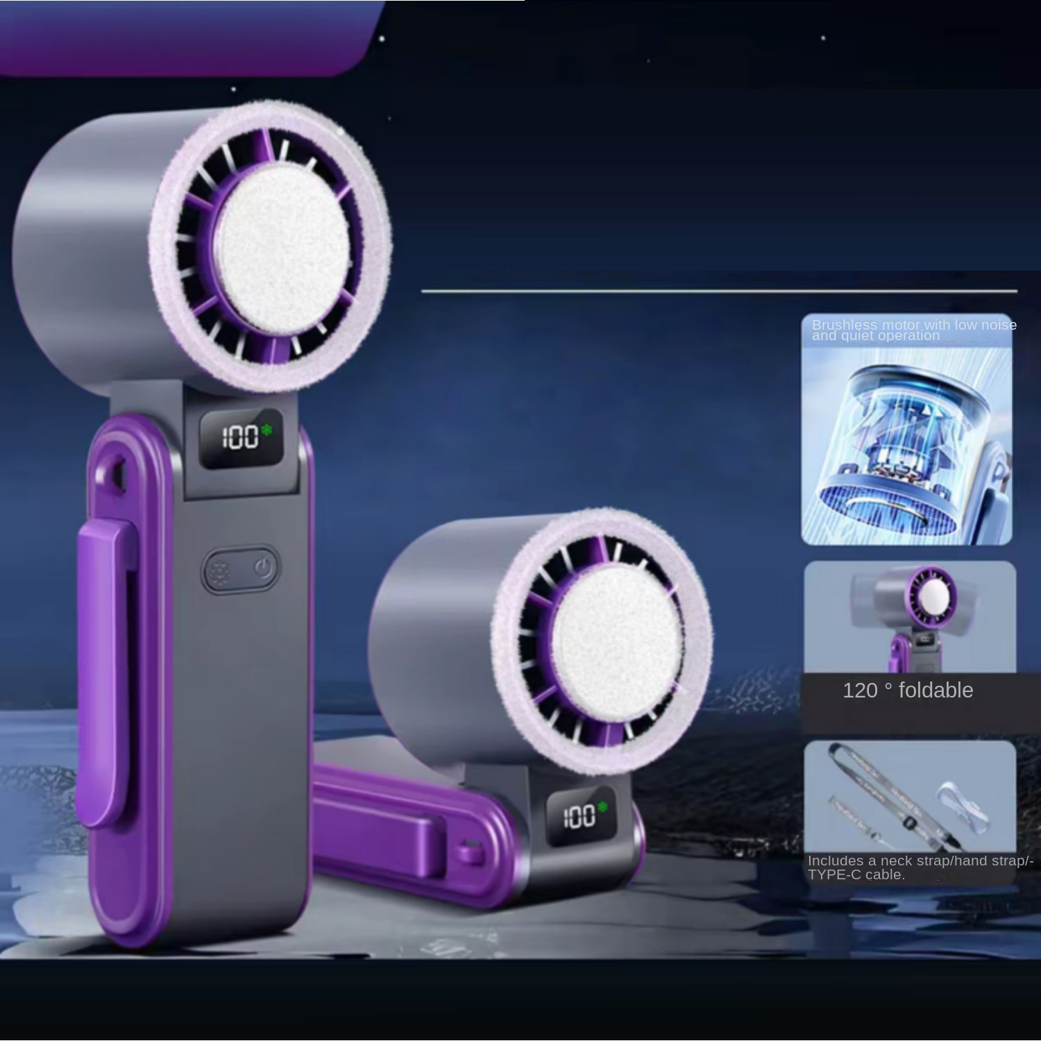 Handheld high-speed ice application fan - Image 6