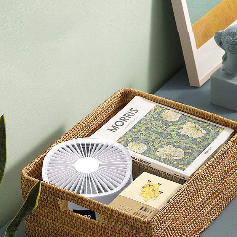 New USB Fan Outdoor Mini Portable Handheld Fan Charging Silent Handheld Folding Fan - Image 4