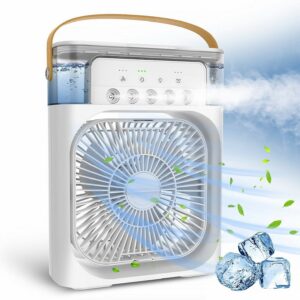 Desktop Electric Fan Air Cooler Water Cooling Spray Fan Portable Air Conditioner USB Humidification Fan Mini Air Humidifier