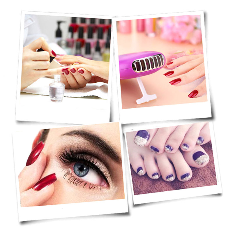 Mini USB Eyelash Fan Air Conditioning Blower Glue Grafted Eyelashes Dedicated Dryer Beauty Tool-in False Eyelashes - Image 4