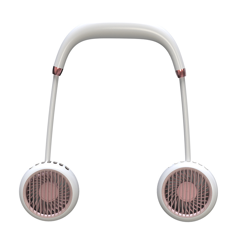 New Hanging Neck Fan Sports Lazy Portable Mini Hanging Neck Fan Folding USB Charging Fan - Image 5