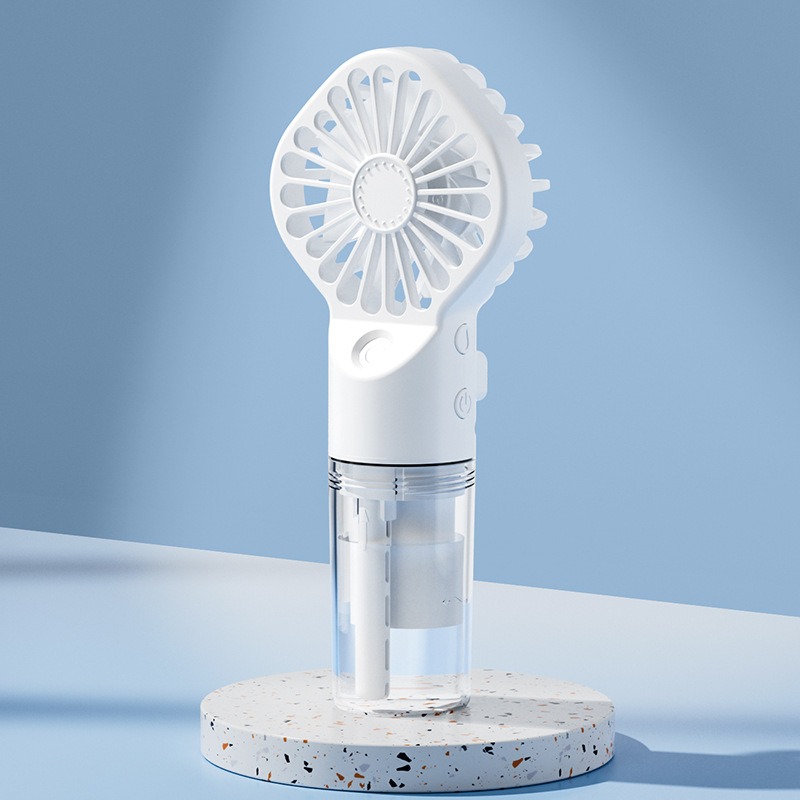 Spray fan water replenisher mute portable charging student dormitory mini handheld small fan - Image 14
