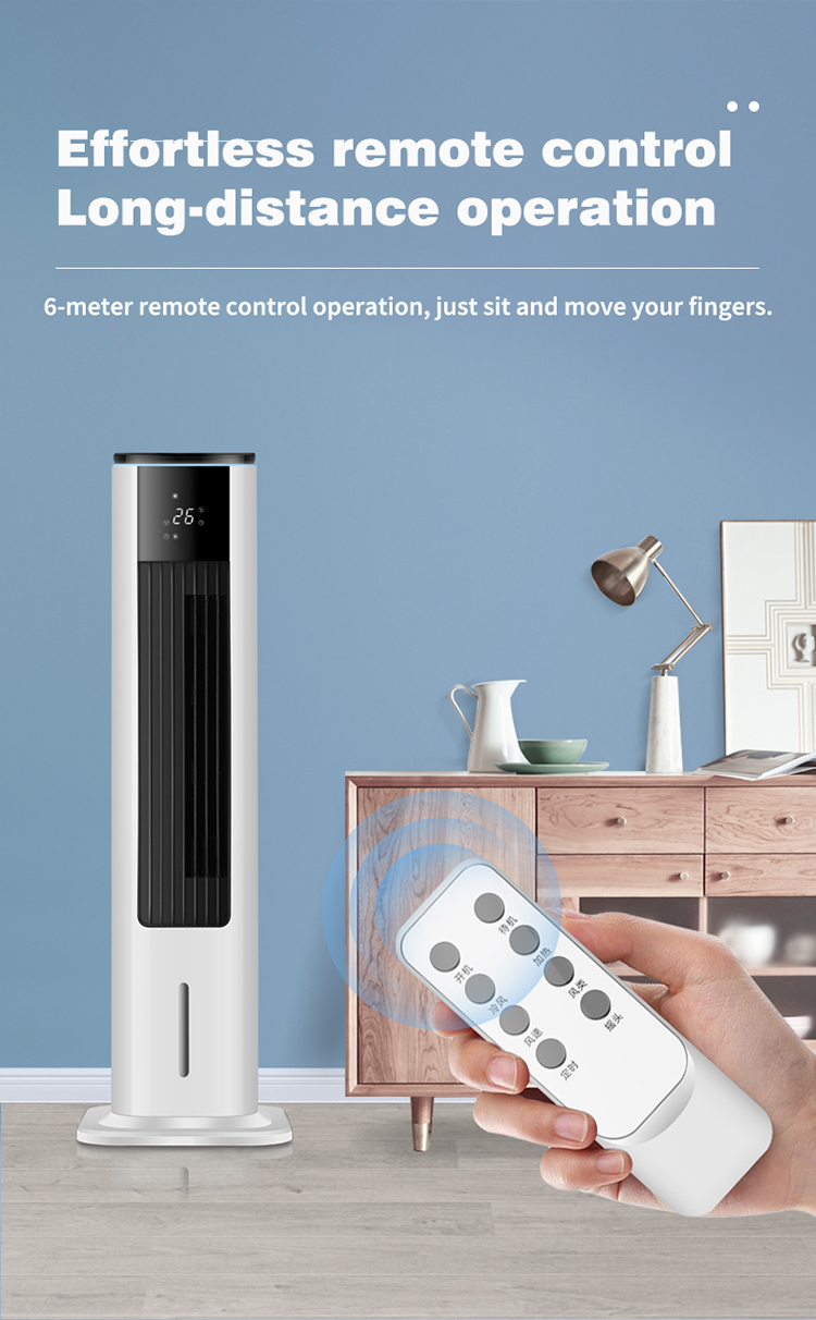 Cooling and heating fan dual-use refrigeration fan tower household water-cooled small air conditioner whole house heater heater - Image 4