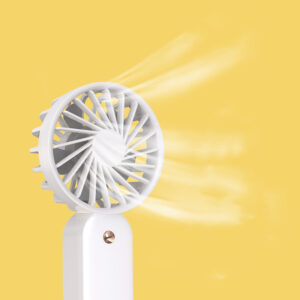 Simple Style New Mini Handheld Fan Portable Silent USB Charging Pocket Small Fan As a Gift