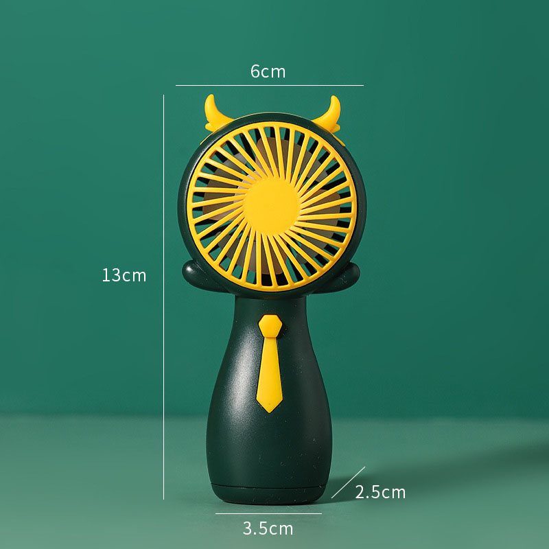 Girls Fan Cute Fan Antlers Small Fan Handheld Fan Mini Portable Fan Company Gift Fan - Image 9