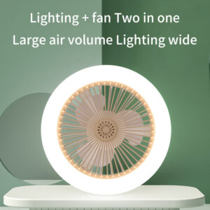 30W Ceiling Fan with Remote Control with Lighting Lamp E27 Converter Base with Aromatherapy for Bedroom Living Home