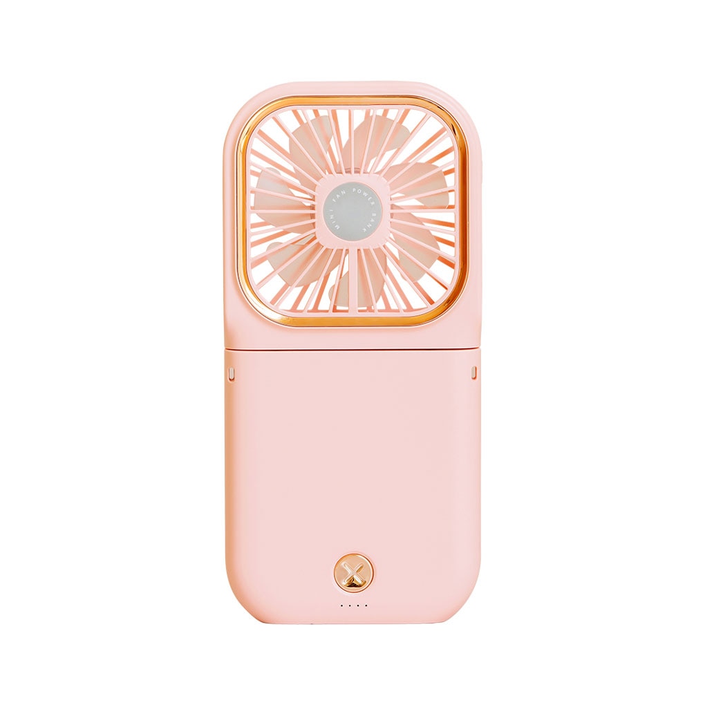 Mini Cooling Fan Foldable Neck Hanging Fan USB Adjustable Rechargeable Air Cooler Phone Holder 3 Gears Summer Cooling Fan - Image 10