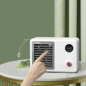 Small Spray Water Cooling Fan USB Charging Humidification Air Cooler Portable With Led Light Air Conditioning Refrigeration Electric Fan