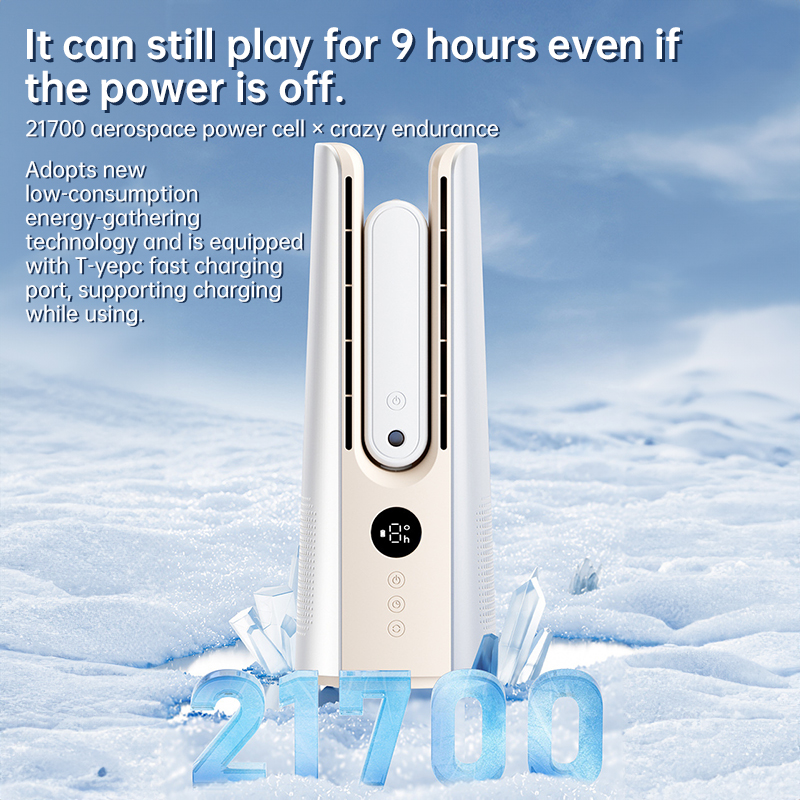 2025 NEW Portable Tower Fan – 6 Speeds, Mist Bladeless, for Bedroom/Living Room/Office - Image 12