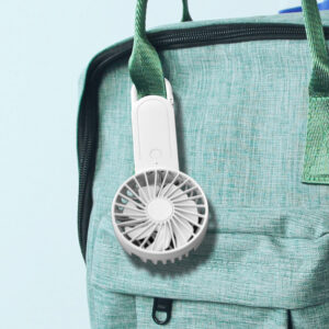 New Simple Mini Small Fan Handheld Outdoor Portable Charging Fan Three-Speed Adjustable Bass USB Small Fan