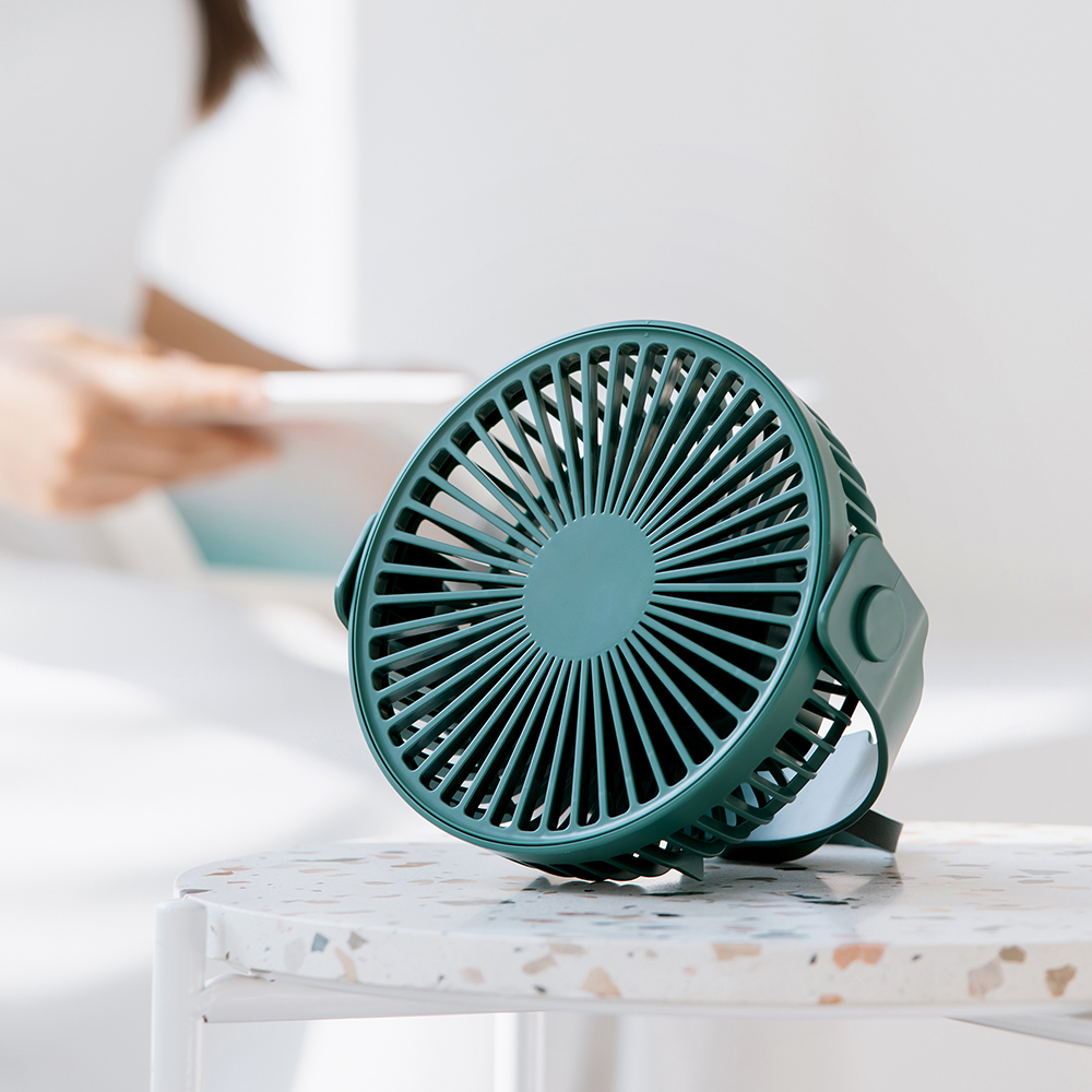 New F35 Mini Ceiling Fan Student Dormitory Mosquito Net Fan Desktop Portable Wall-Mounted Outdoor USB Small Fan Lamp - Image 4