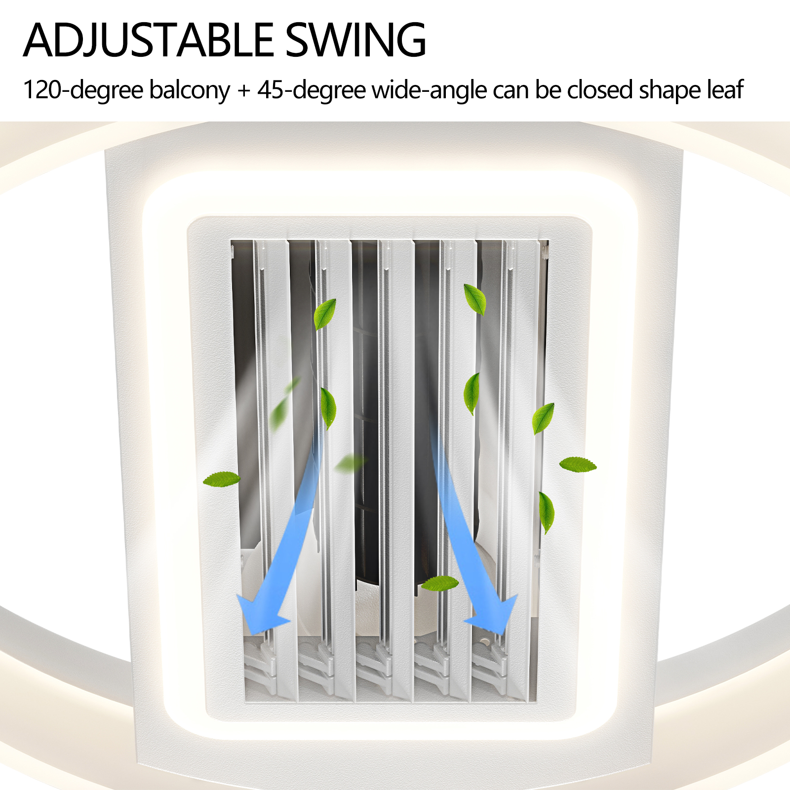 Bladeless Fan Lamp With Lights Dimmable LED - Image 4