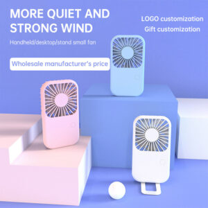 New Handheld Small Fan Mini Portable Pocket Usb Charging Fan Dormitory Desktop Small Fan