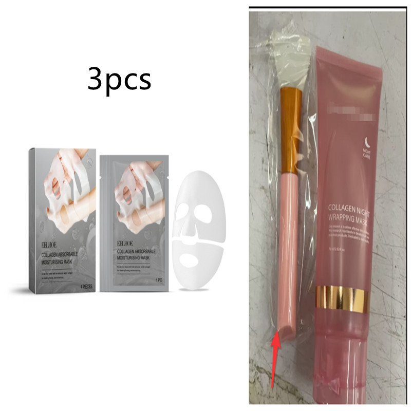 Bio Collagen True Deep Mask, Collagen Mask Overnight, Facial Care Collagen Mask Moisturizing Anti-Aging Mask - Image 5