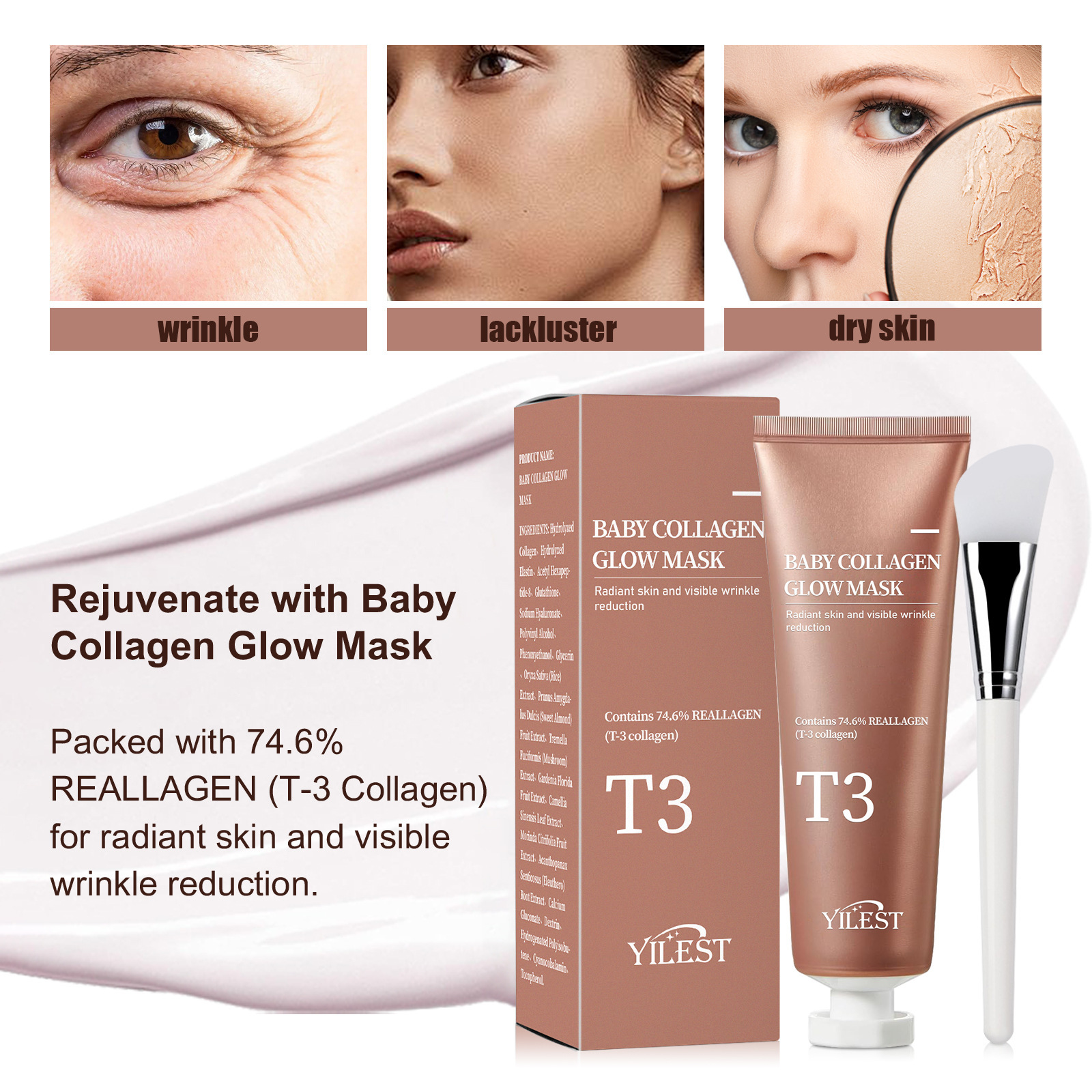 Baby Collagen Mask Moisturizing - Image 2