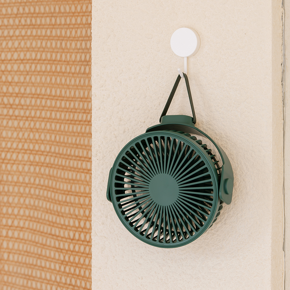 New F35 Mini Ceiling Fan Student Dormitory Mosquito Net Fan Desktop Portable Wall-Mounted Outdoor USB Small Fan Lamp - Image 2