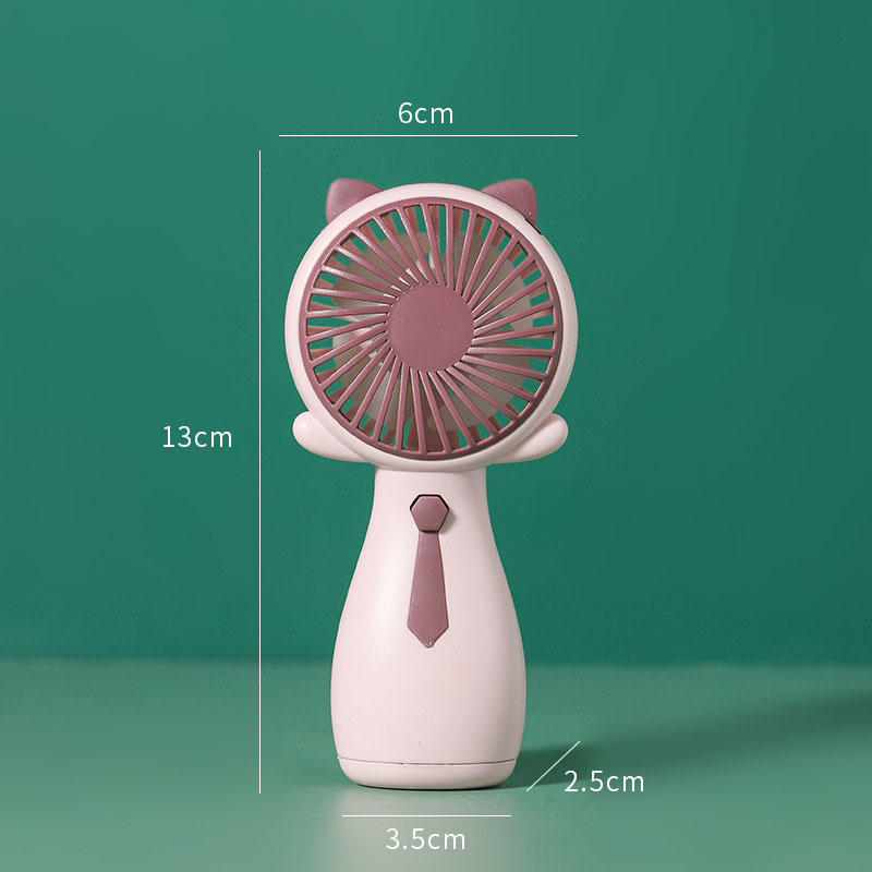 Girls Fan Cute Fan Antlers Small Fan Handheld Fan Mini Portable Fan Company Gift Fan - Image 6