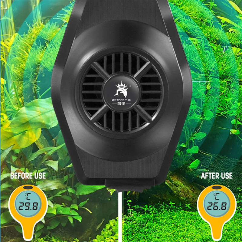 Aquarium Fish Tank Cooling Fan System Chiller Control Reduce Water Temperature Fan - Image 2