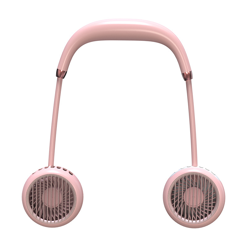 New Hanging Neck Fan Sports Lazy Portable Mini Hanging Neck Fan Folding USB Charging Fan - Image 6