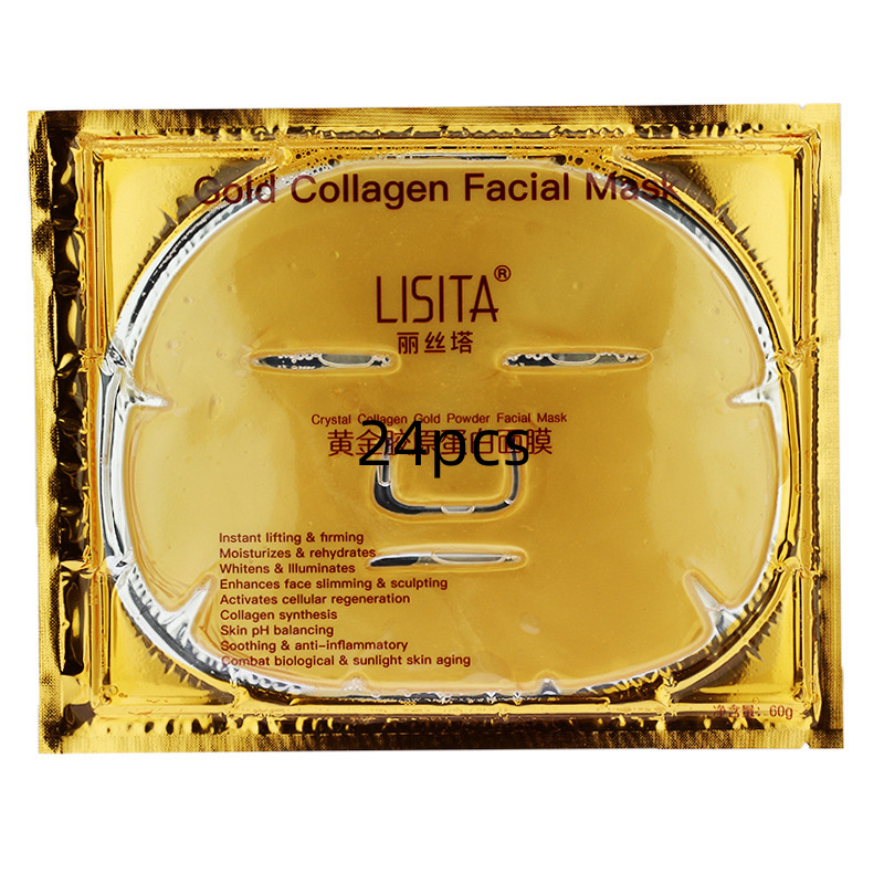 Crystal Gold Collagen Mask Brightening Skin - Image 10
