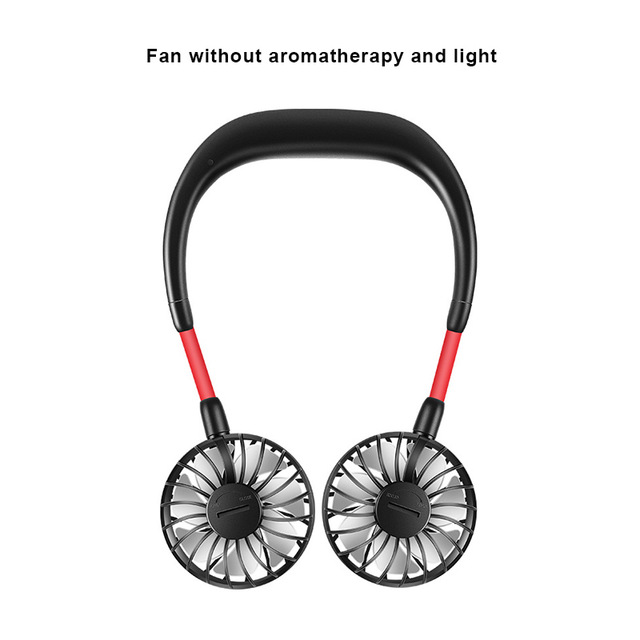 2000 mAre USB Portable Fan Hands-free Neck Fan Hanging Charging Mini Portable Sports Fans 3 gears Usb Air Conditioner - Image 10