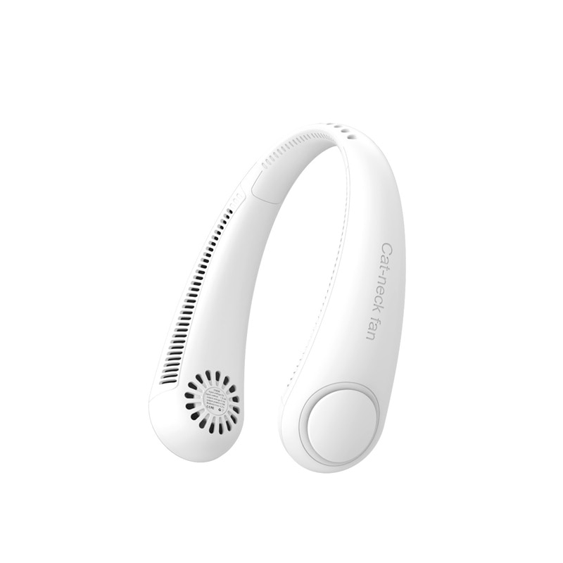 New Xiaomi Mini Neck Fan Portable Wireless Bladeless Fan USB Rechargeable Leafless Fans Air Cooler Cooling Wearable Neckband Fan - Image 4