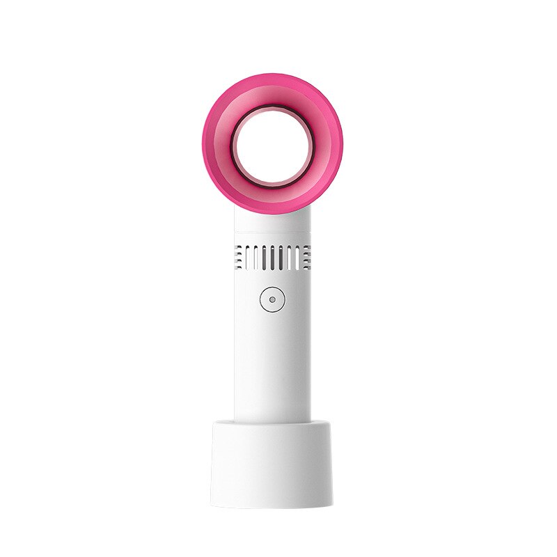 Mini Portable Fan USB Rech Mini Portable Fan USB Rechargeable Night Light Cooling Handheld Fan Three Speed - Image 7