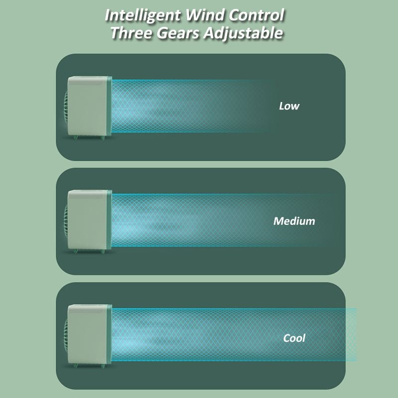 Mini Portable Air Conditioner Humidifier with Water Tank Air Cooler USB 3 Speeds Cooling Fan Air Conditioning for Home Office 5V - Image 3