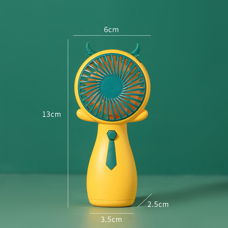 Girls Fan Cute Fan Antlers Small Fan Handheld Fan Mini Portable Fan Company Gift Fan - Image 10