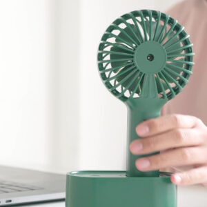 Shaking Head Fan USB Mini Desktop Small Fan Convenient Hand-Held Outdoor Student Fan