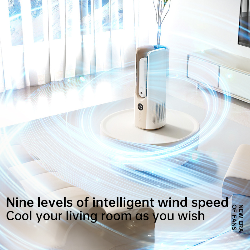 2025 NEW Portable Tower Fan – 6 Speeds, Mist Bladeless, for Bedroom/Living Room/Office - Image 14
