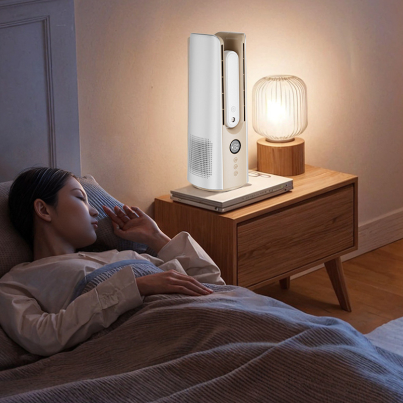 2025 NEW Portable Tower Fan – 6 Speeds, Mist Bladeless, for Bedroom/Living Room/Office - Image 9