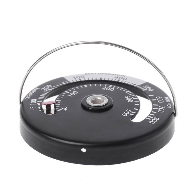 Thermal Power Fan Four Blade Wood Burning Stove Fan Ecological Fireplace Fan Wood Fireplace Thermal Fan/Fan Thermometer - Image 4